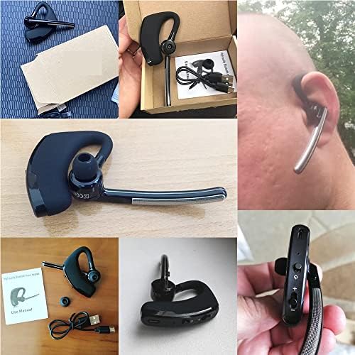 Buke Otkazao Bluetooth Slušalice Bežični Jedan Uho Slušalicu sa Mikrofon za Vozač/Posao/Vežbanje, Duge Baterije