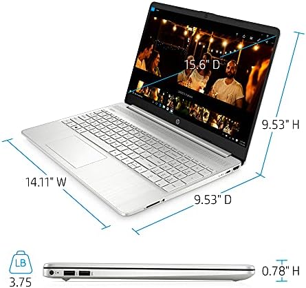 KONJA 15 Posao Laptop, AMD Ryzen 3 3250U, 15.6 FHD Prikaži, 12GB RAM, 256GB SSD, HDMI, Bluetooth 5, veb