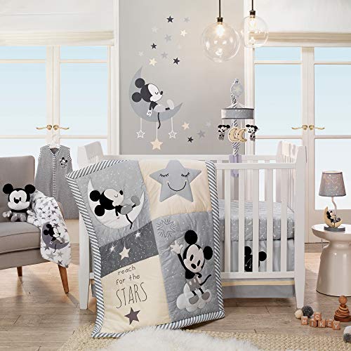 Jaganjci & Ivy Mickey Mouse Zid Decals, Gray