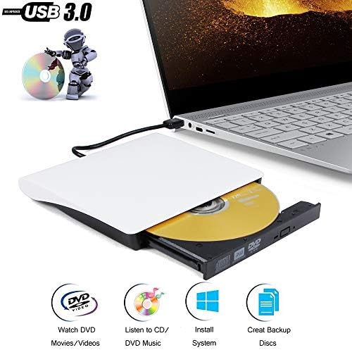 Prenosiv USB 3.0 Vanjski DVD, CD ROM Optički Vozi, za Del XPS S XP 13 15 9360 7590 9560 9570 2017 2018