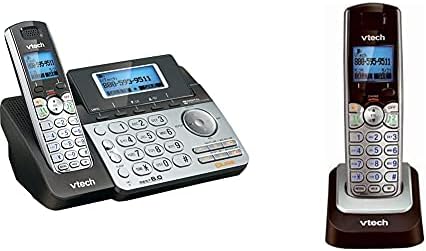 VTech DS6101 Dodatak Bezicni Telefon, Silver/Crno-Zahtijeva DS6151 Niz Telefon Sistem da Posluju