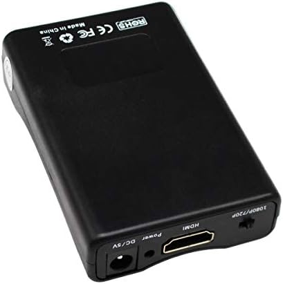 ZHIYUEN SCART da HDMI Pretvarač, Audio Snimak Pretvarač Scaler Adapter sa USB Moć Kablovsku Kompatibilni