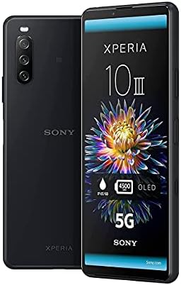 Sony Xperia 10 III XQ-BT52 5G Dvojno 128GB 6GB RAM Fabrika Otključana (GSM Samo | Ne CDMA - ne Skladu sa
