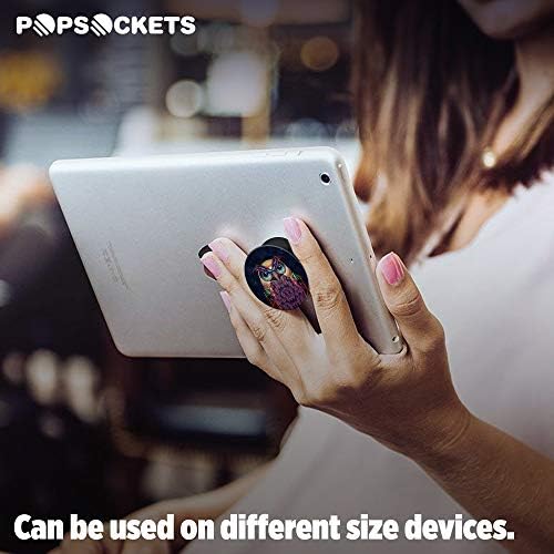 PopSockets: Kolapsoidni Stisak & Stajati za Telefone i Tablete - Sova