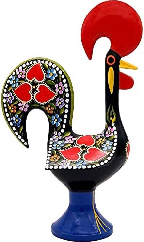 14 Cm sretno portugalski Rooster Barcelos Metalni Figuricu za Kuhinju Dekor