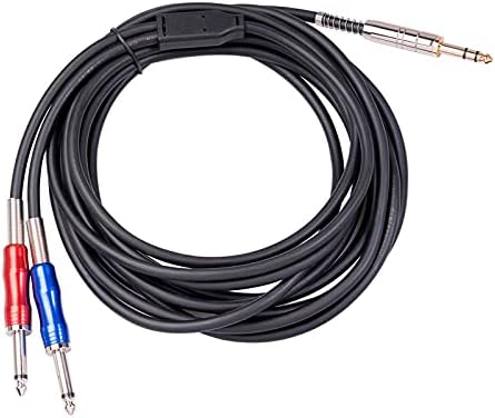 Ukršteni konektori 6.35 mm Dvojno Mononukleozu Audio Kablovsku Ofc Kondukter Igrač Mikser Kablovsku PVC