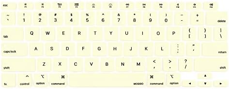 MOSISO Tastaturu Pokriva Samo Skladu sa MacBook Zrak 13 cm 2021 2020 Oslobodi A2337 M1 A2179 Mrežnice Prikaži