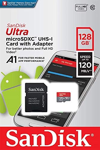 Ultra 128GB MicroSDXC Radi za Oppo F9 (F9 Pro) Plus Potvrđena od strane SanFlash i SanDisk (A1/C10/U1/8