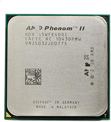 WMUIN CPU Procesor X4 945 HDX945WFK4DGI Procesor Quad-Core 3.0 GHz 6MB L3 Keš Socket AM2+/AM3 CPU Kompjuterske