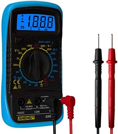 F Fityle Digitalni Multimeter DC AC Voltmeter,Omska Volti Pojačalo Test Metar, Električni Tester Ohmmeter