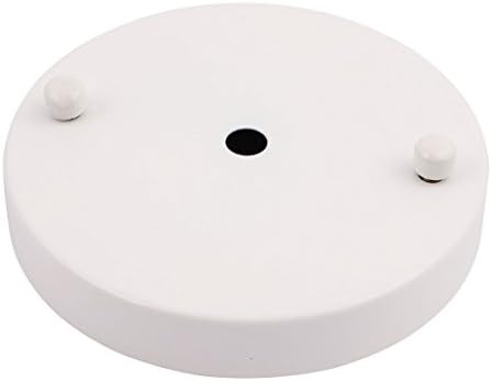 Aexit 120mmx20mm Plafon Rasvjetu i kontroliše Tanjir Šasija Disk Rundu Bazu Privjesak Svjetlo Pribor Bijele