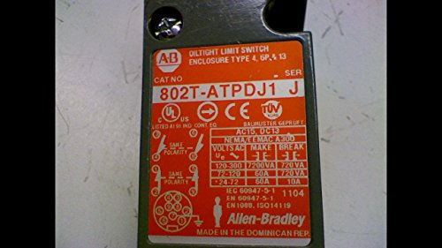 Allen Bradley 802T-ATPDJ1 Oiltight Limit Prekidač