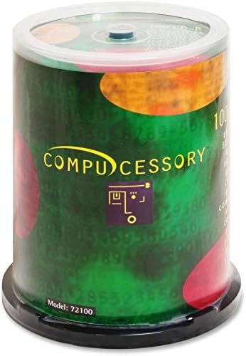 Compucessory CCS72100 CD Prazne Medija - CD-R - 52x - 700 MB - 100 Pack Vreteno