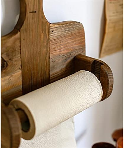 Mirno Pultu Papirni Peškir Stajati Jednostavno Stil Kuhinji Roll Držač - Drvena Papirni Peškir Držač Wall-Mount