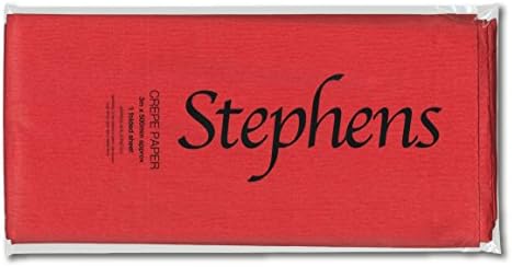 Stephens 3 x 500 mm Krep - Papir Crveni
