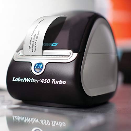 DYMO Etiketu Printer | LabelWriter 450 Turbo Direktno Termalni Etiketu Stampac, Brzo Štampanje, Sjajno za