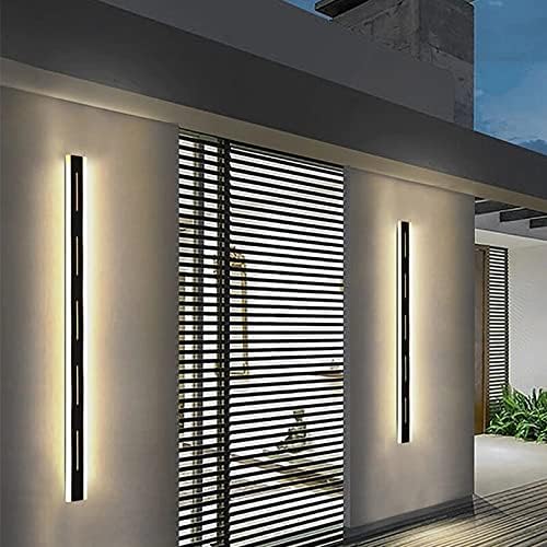 Fuxwlgs Moderne Zid Svjetlo Novi 2021, IP65, Nerđajućeg Čelika, na Otvorenom, Vrtu Zid lampu, Otporan na
