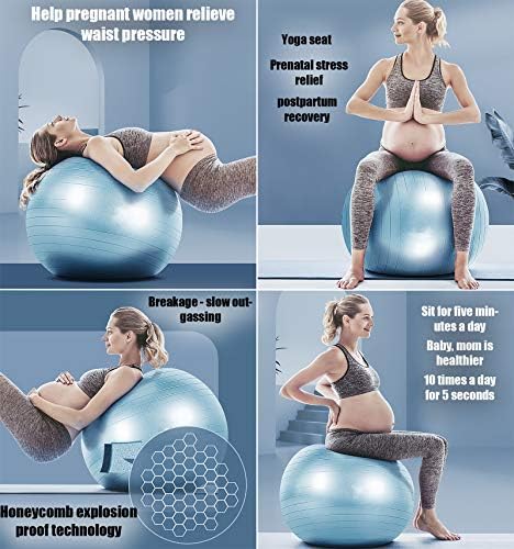 Vježba Loptu, Rađanje Loptu sa Brzo Pumpu za Kancelariju & Kući & Teretanu Profesionalac,Yoga Fitness Ravnotežu