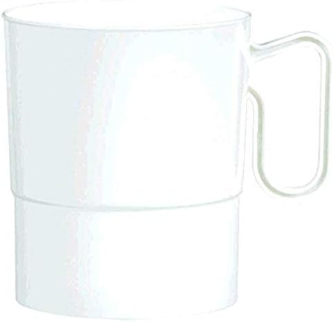 Bijeli Plastične Čaše Kave | 8 oz. | Žurci Ponude | 120 ct.