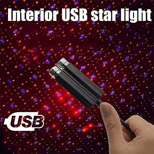 Svetao Vozim Kola Krov DOVEO Svjetla,Mini USB je DOVELO Auto Unutrašnjih Krov Zvijezda Svetlo Projektor