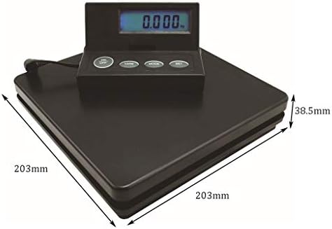 YZSHOUSE 50 kg g Srednjoj Preciznost Digitalni Isporuka i Poštanski Skali Velika Platforma Skali sa USB
